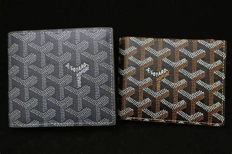 real goyard wallet vs fake|goyard replica wallet.